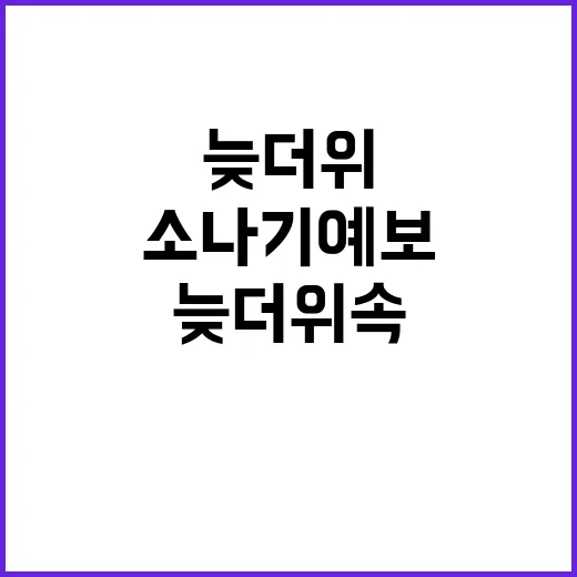 소나기 예보…늦더위 속 전국 흐림 소식!