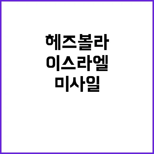 이스라엘 심장 헤즈…