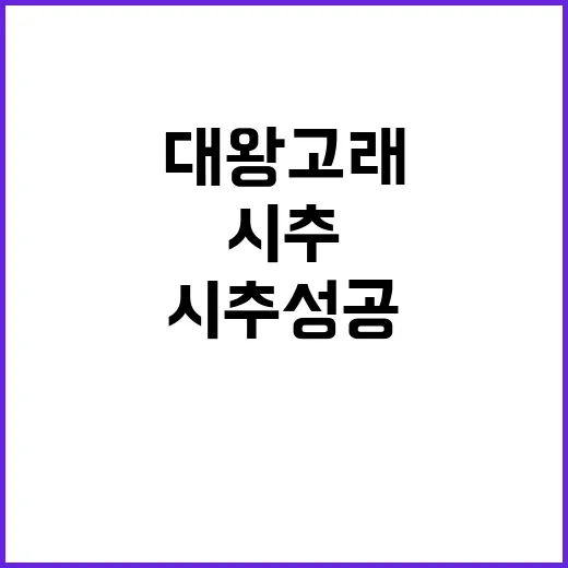 “대왕고래 시추 성…