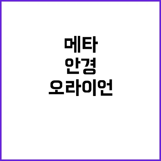 메타 스마트 안경 …