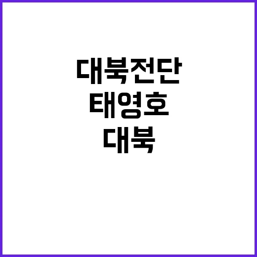 대북 전단 태영호의…