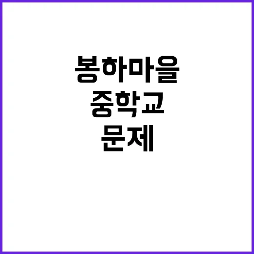 봉하마을 문제 중학교 시험 지문 논란 촉발!