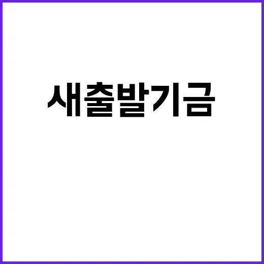 새출발기금 누구에게나 더 두툼한 지원 제공합니다!