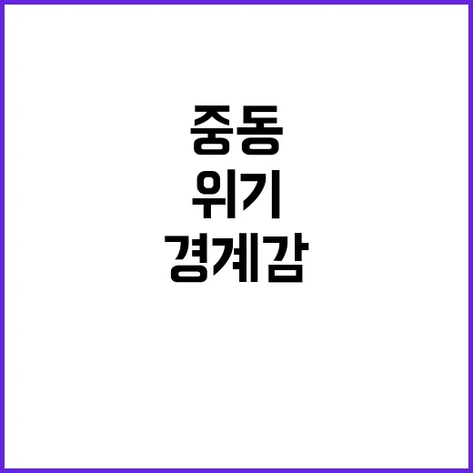 경계감 최상목의 중…