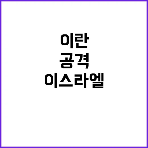 이스라엘 이란 핵시설 공격 여부 궁금증 폭발!