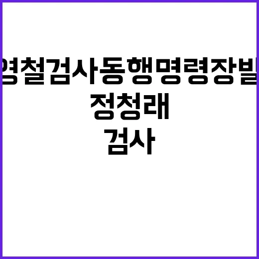 정청래 법사위원장 …