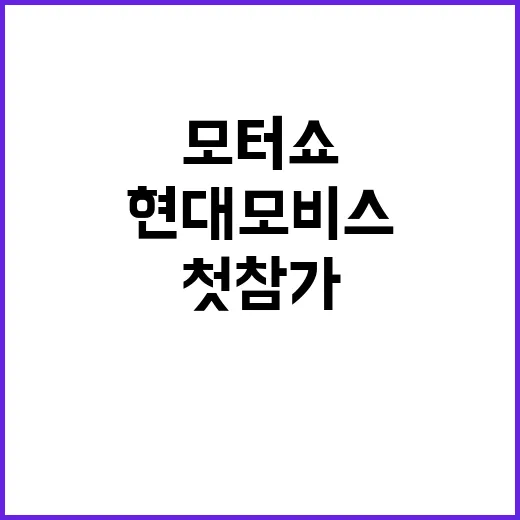 현대모비스 파리모터…