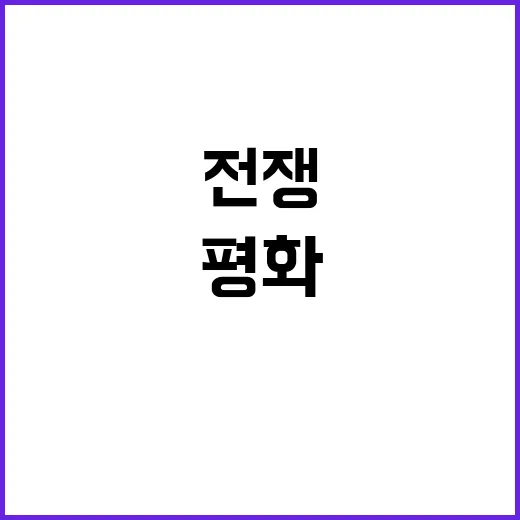 핵전쟁 위기 올해 노벨평화상이 던진 경고장!