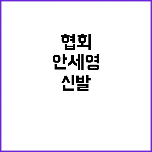 신발 안세영의 선택…