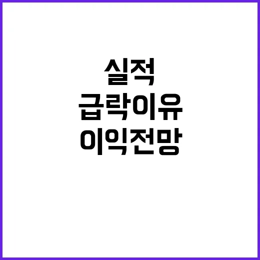 실적 시즌 영업이익…