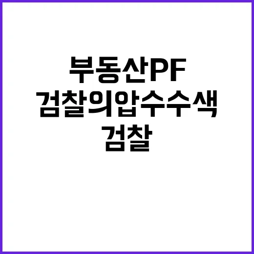 부동산PF 정보 검…