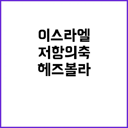 이스라엘 헤즈볼라 …