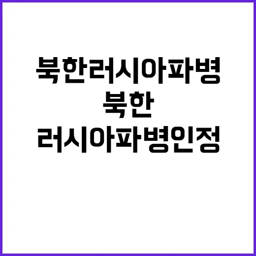 북한 러시아 파병 인정…내부 반응은 묵묵부답