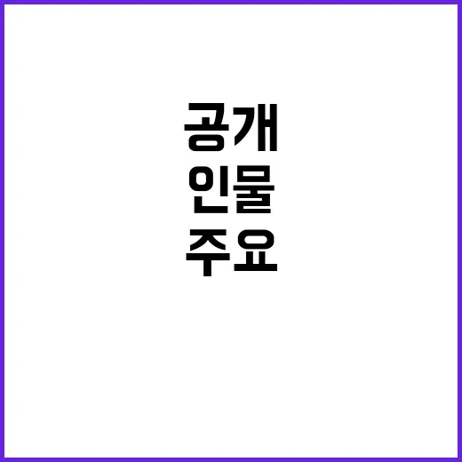 뉴스 7 10월 26일 주요 사건과 인물 공개!