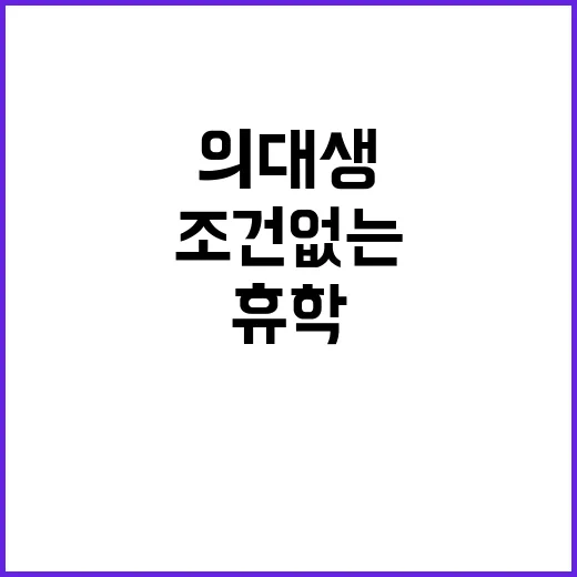 의대생 휴학 사실상…