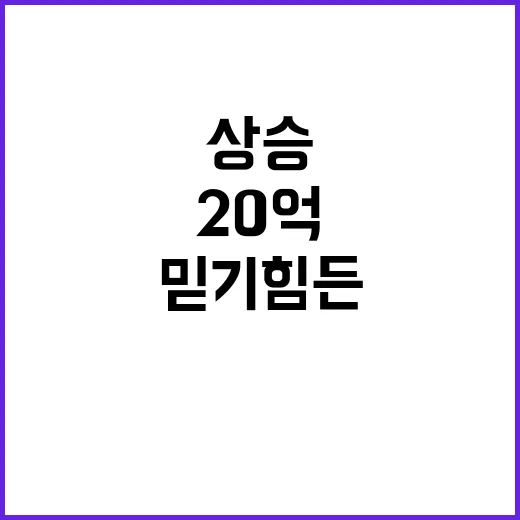 전현무 집 20억 상승! 믿기 힘든 사실?