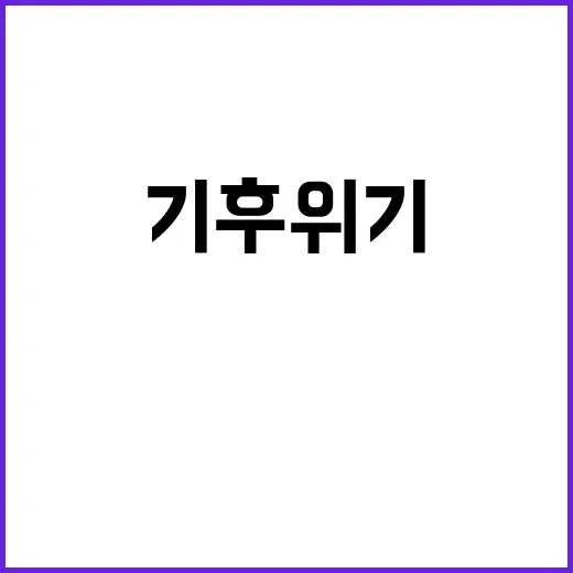 기후위기 KBO는 왜 선수와 관중을 외면하나?