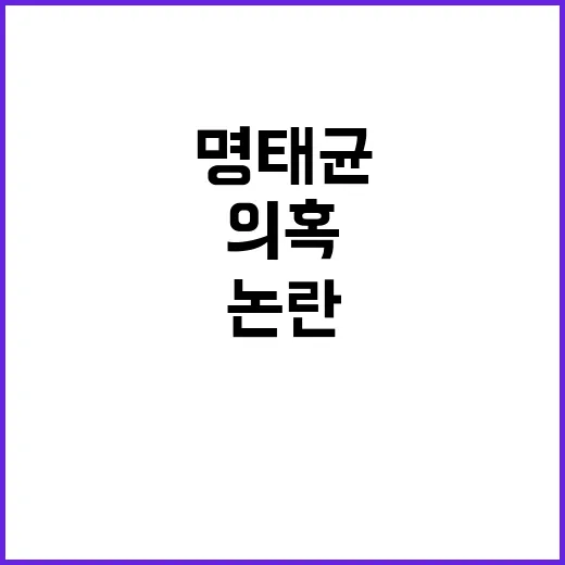 명태균 논란 의혹 정리 신병 확보 후 검증!