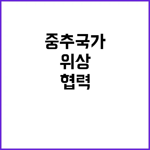 중추국가 위상 중남…