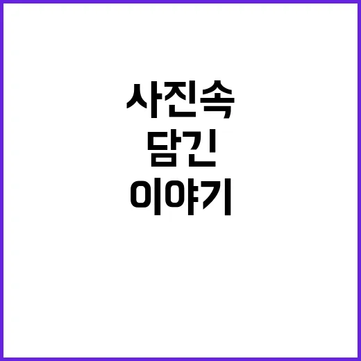 주말의 기억 사진 속 순간이 담긴 이야기