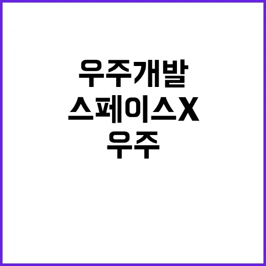 스페이스X 시대 우주 개발의 새로운 미래가 열린다!