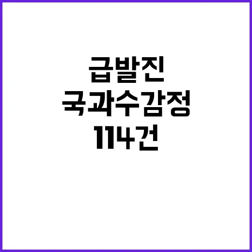 급발진 주장 국과수 감정 114건 역대 최대!