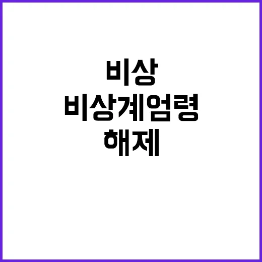 비상계엄령 해제…금융시장 변동성 우려 사실인가?