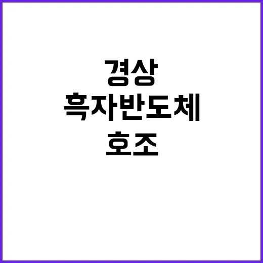 10월 경상 흑자 반도체 수출 호조 소식!