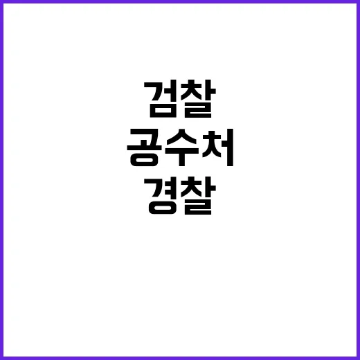 비상계엄 협의체 등장 검찰·경찰·공수처 갈등 극복할까?