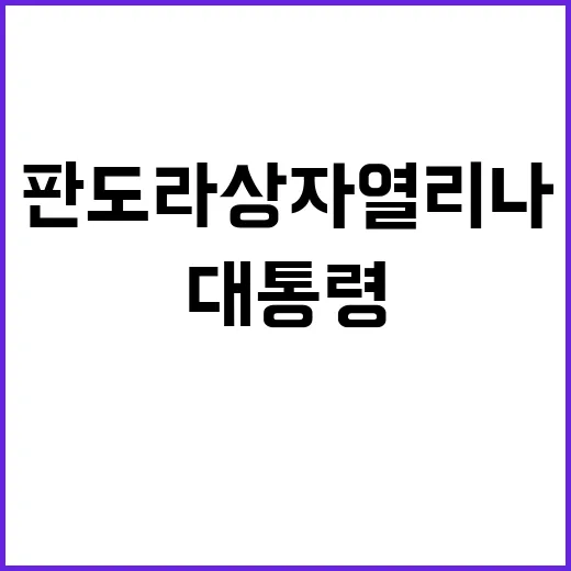 군 실탄 수령 윤 대통령의 판도라 상자 열리나?