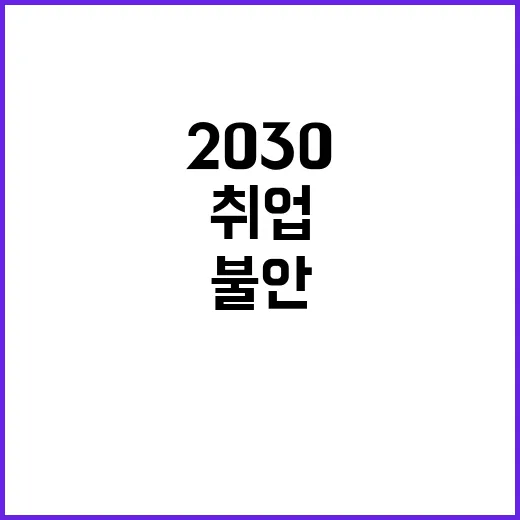 취업 불안? 2030의 새로운 카운슬링 등장!