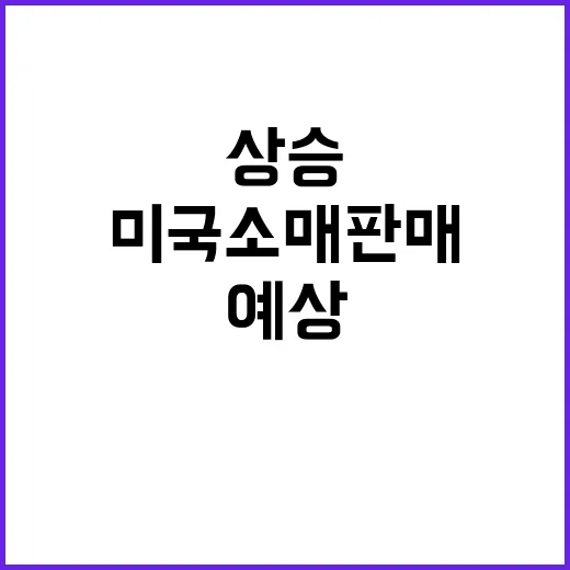 미국 소매 판매 예상 초과 상승 이유는?