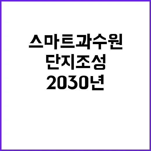 스마트과수원 2030년까지 60곳 창업 단지 조성!