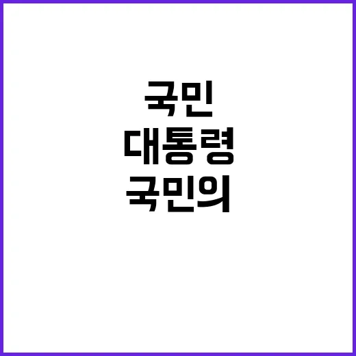 신임 대통령 국민의 기대와 우려 동시에 직면하다!