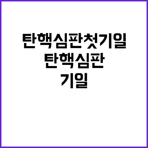 탄핵심판 첫 기일…취재진 130여명 몰렸다!