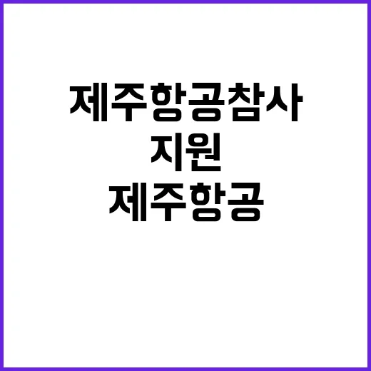 제주항공 참사 미국 조사 지원 숨겨진 비밀!