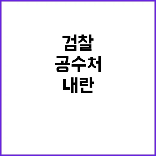 내란 수사권 검찰의 새로운 힘과 공수처의 미래!