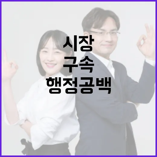 구속된 동해시장 행…