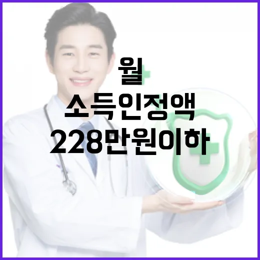 기초연금 소득인정액 월 228만원 이하 필수 조건!