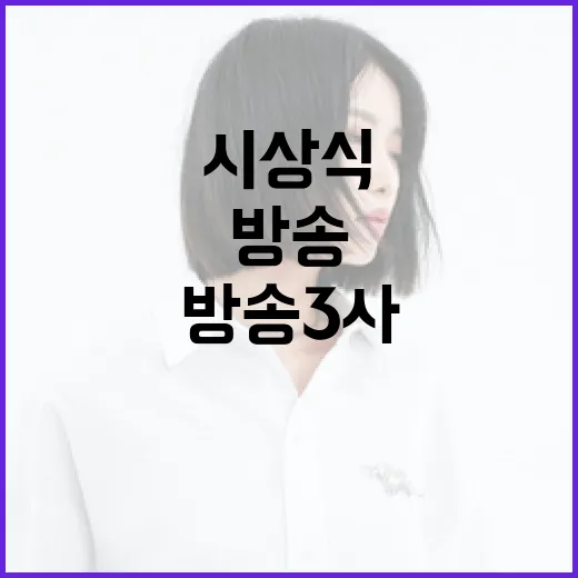 세밑 방송3사 시상식 없는 강혜란의 문화 반성