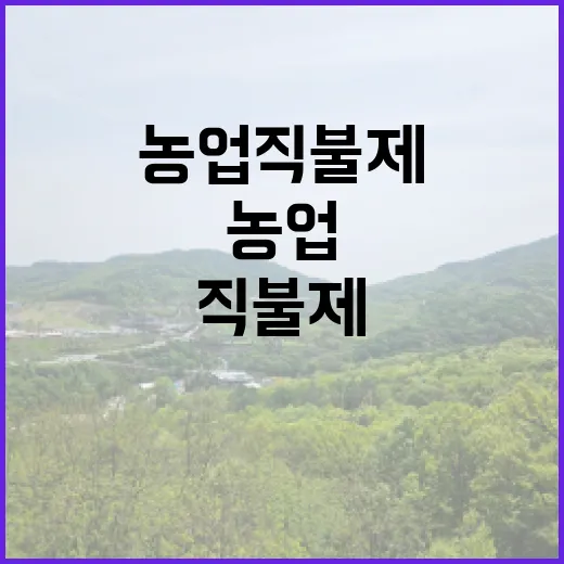 농업직불제 다양한 직불제 이해를 위한 필수 정보!