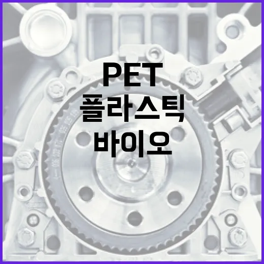 바이오촉매 폐 PET플라스틱 분해의 세계 최고 성능!