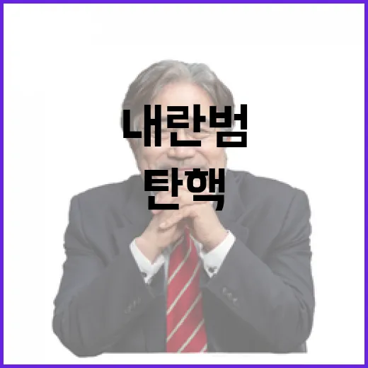 내란범 탄핵 소송 왜 뺀 것일까?