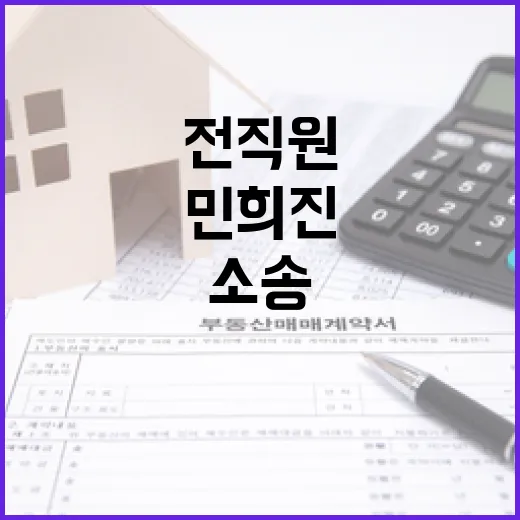 “사과하면 합의?”…민희진·전 직원 1억 소송!