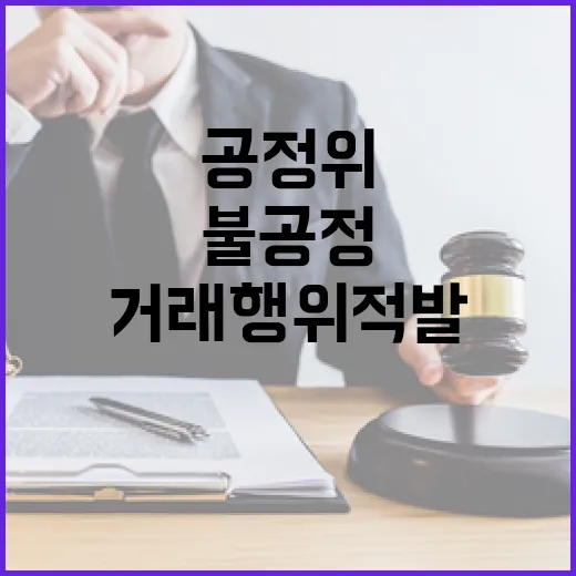 공정위 게임사 불공정 거래행위 적발!