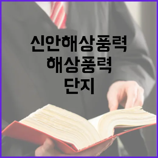 신안 해상풍력단지 산업부의 사업계획서 평가 일정 공개!