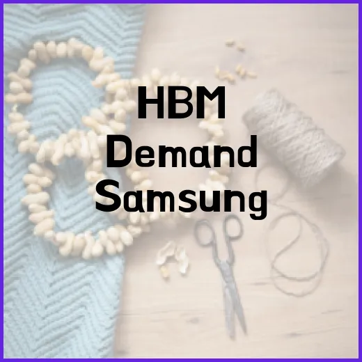 Samsung HBM redesign Nvidias needs demand immediate attention now!