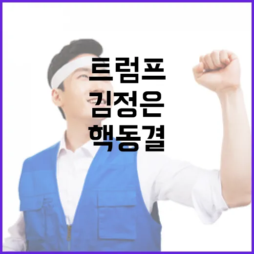 트럼프 김정은 대화…