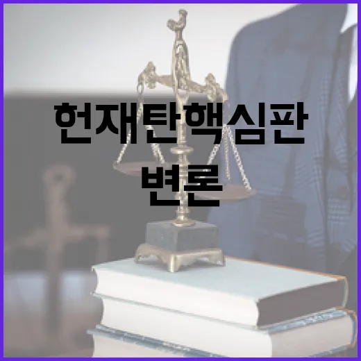 체포된 윤 헌재 탄핵심판 변론 연기로 긴장감 증폭!