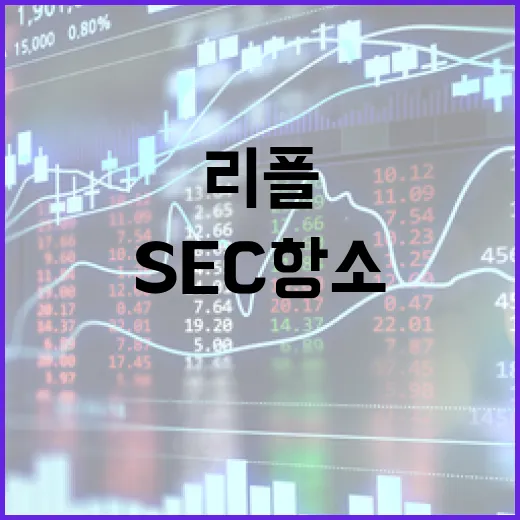 리플美 SEC 항소 서면 제출 소식에 놀라다!